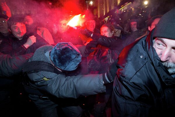 Акция День гнева прошла в Москве