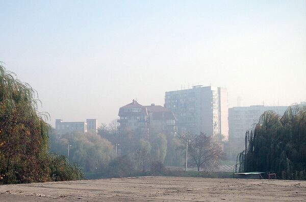 Дым от лесных пожаров окутал улицы Краснодара