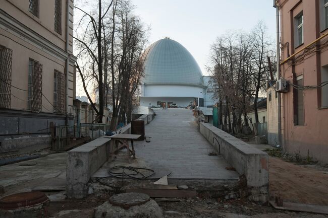 Здание Московского планетария. Архив