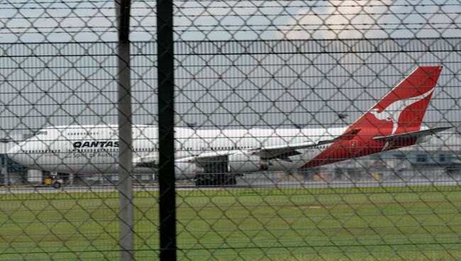 Самолёт авиакомпании Qantas. Архивное фото