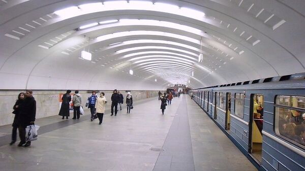 Стация метро Бабушкинская в Москве