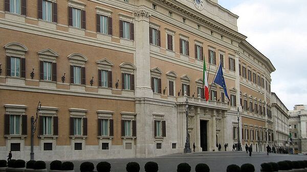 Здание парламента Италии. Архивное фото