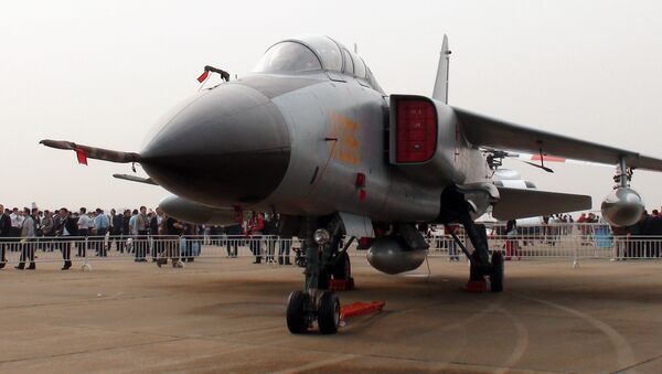 Самолет JH-7A на международном авиасалоне Airshow China. Архивное фото