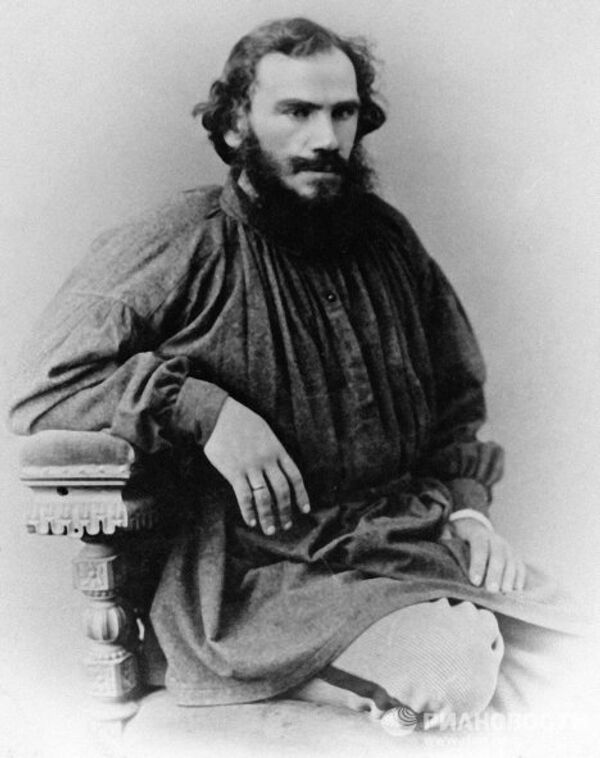 Русский писатель Лев Толстой 