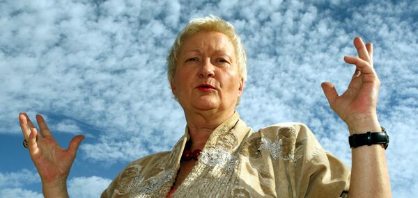 Писательница Светлана Броз, внучка лидера коммунистической Югославии Иосипа Броз Тито