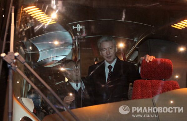 Мэр Москвы Сергей Собянин посетил выставку Транспорт России