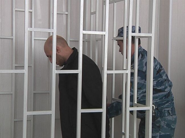 Обвиняемый в причастности ко взрыву во Владикавказе Юсуп Дзангиев в зале суда