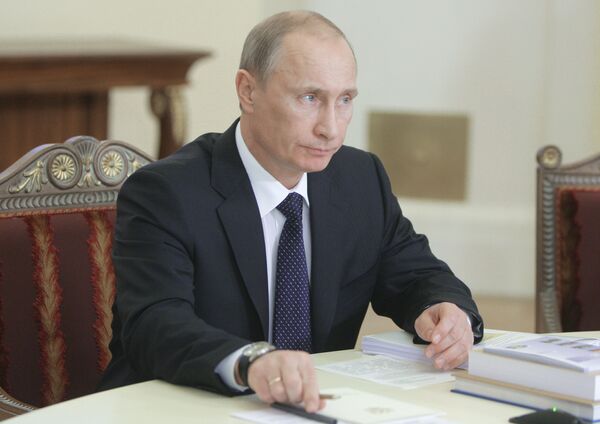 Премьер-министр РФ Владимир Путин, Архив
