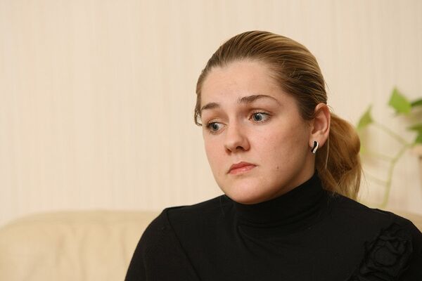 Мать погибшего ребенка Дарья Макарова
