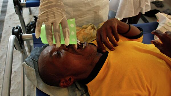Эпидемия холеры на Гаити. Архив