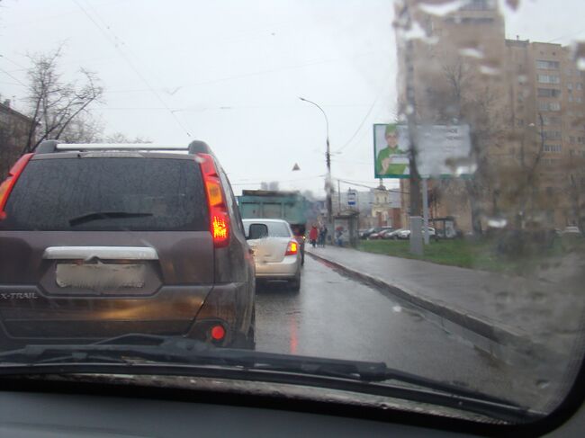 Перекресток Рогожского вала и Таганской улицы в Москве