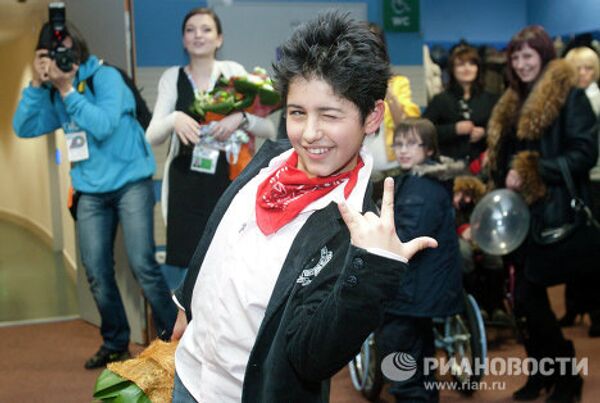 Победитель детского песенного конкурса Евровидение-2010 Владимир Арзуманян