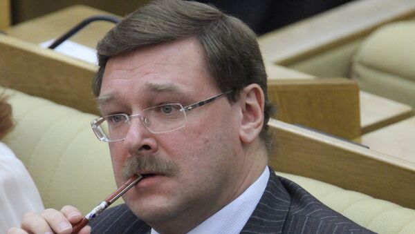 Председатель думского комитета по международным делам Константин Косачев