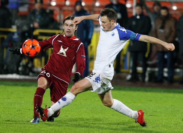  Рубин обыграл Копенгаген в матче группового этапа Лиги чемпионов