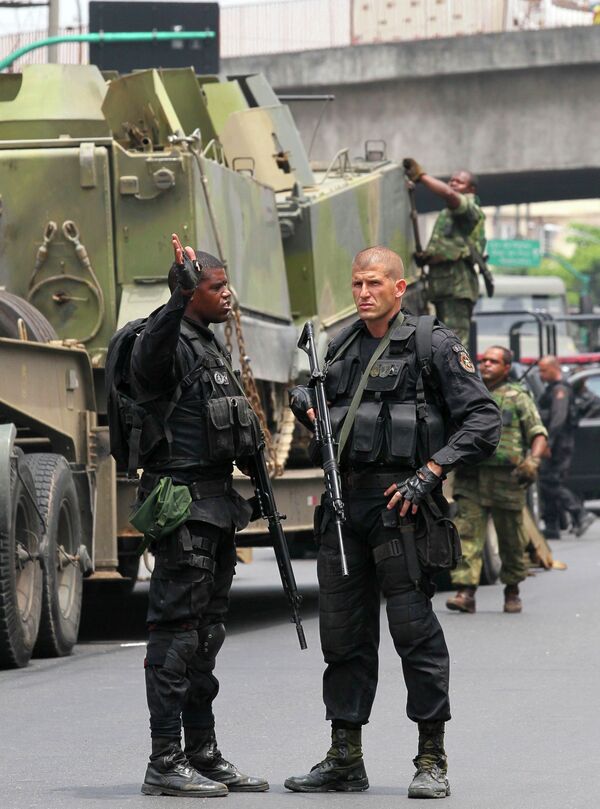 Полицейская операция в Рио-де-Жанейро