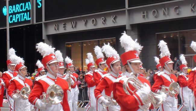 Парад на День благодарения в Нью-Йорке