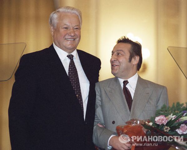 Ельцин и Хазанов