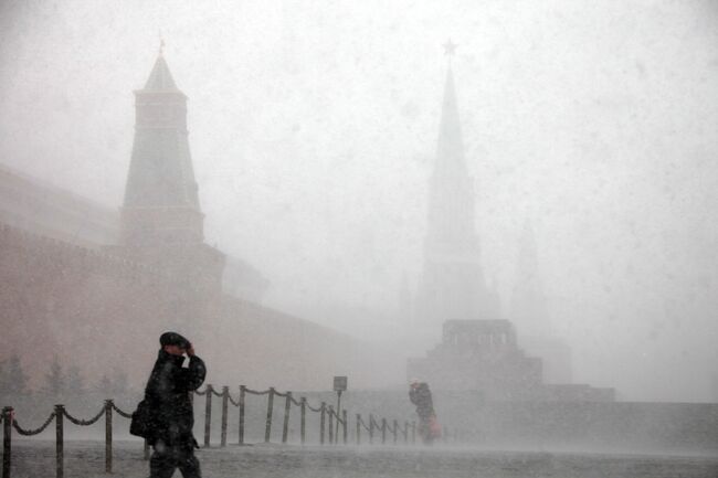 На Красной площади в Москве