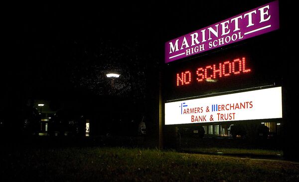 Средняя школа города Маринетт, штат Висконсин, США
