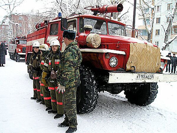 Лучшая пожарная часть России 2010 года находится в Кузбассе