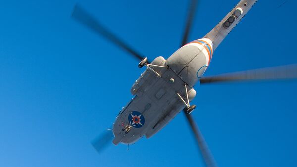 Спасательный вертолет МЧС