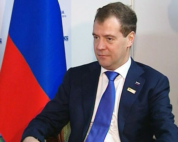 Медведев назвал рост товарооборота с Нидерландами хорошей новостью