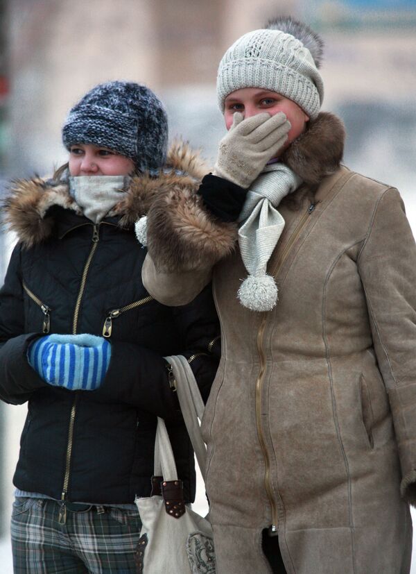 В Москве в четверг будет морозно и без осадков 
