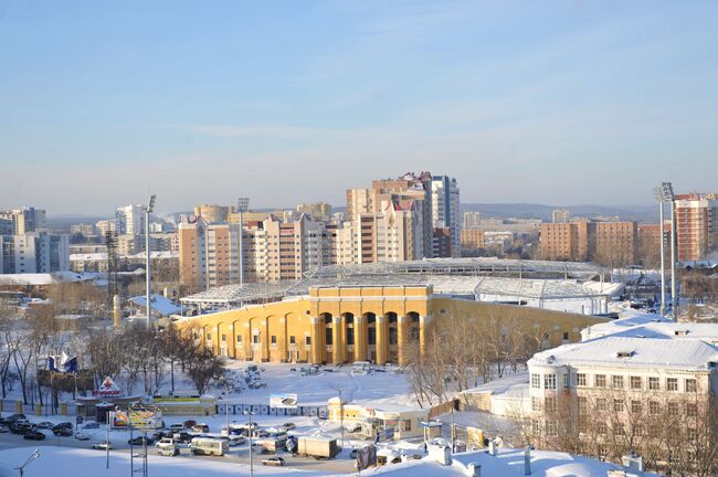 Реконструкция центрального стадиона в Екатеринбурге