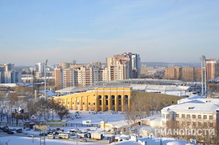 Реконструкция центрального стадиона в Екатеринбурге