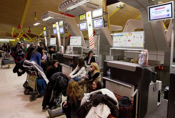 Забастовка авиадиспетчеров в Испании. Ситуация в испанских аэропортах.
