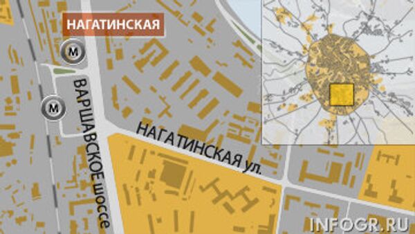 Инцидент с участием автомобиля, оборудованного мигалкой на юге Москвы