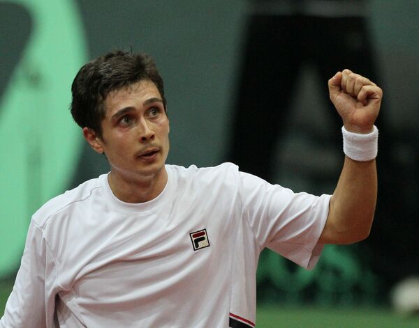 Российский теннисист Куницын вошел в сотню лучших в рейтинге ATP