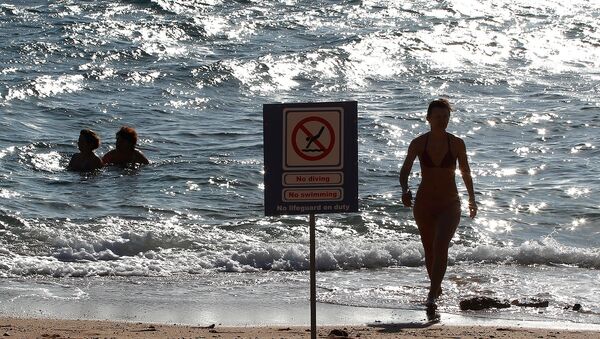 Запрет на купание в Шарм-эш-Шейхе