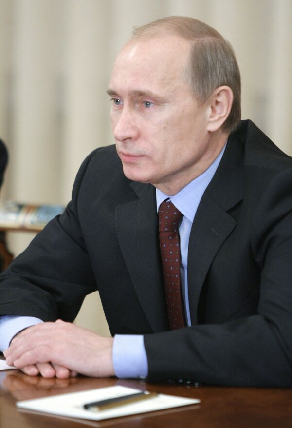 Премьер-министр РФ Владимир Путин. Архив