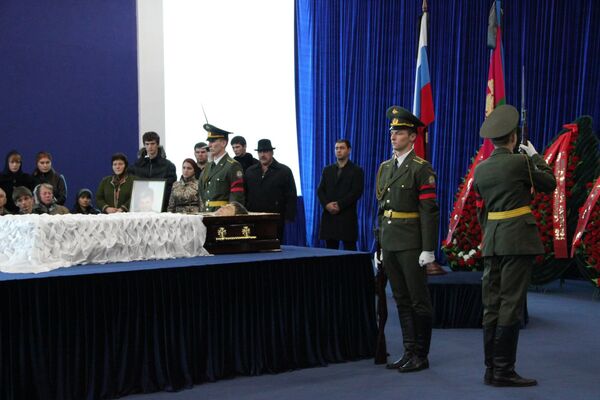 Церемония прощания с вице-губернатором Краснодарского края Муратом Ахеджаком