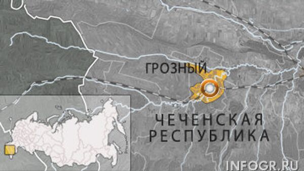 Чечня. Карта