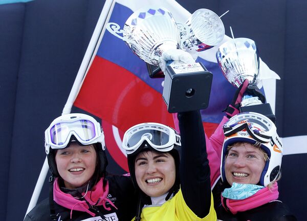 Российские сноубордистки