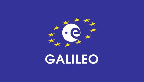 Логотип навигационной системы Galileo, архивное фото
