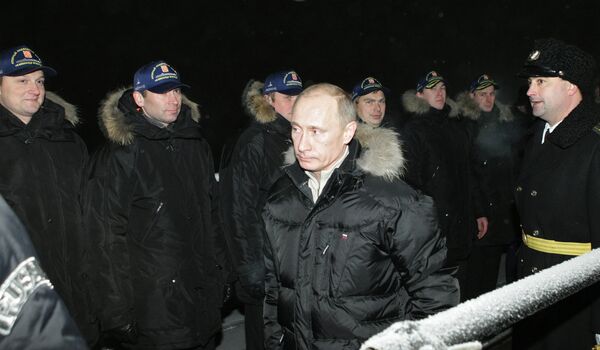 Владимир Путин посетил ОАО Севмаш