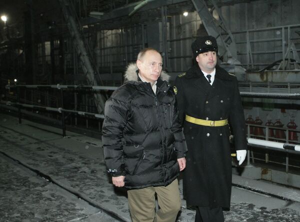 Владимир Путин посетил ОАО Севмаш