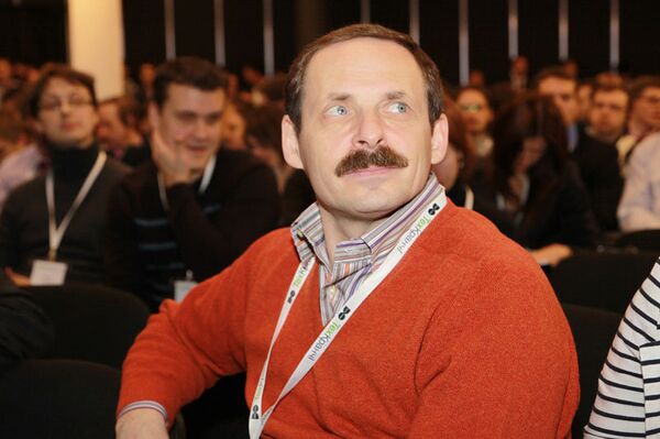 Конференция TechCrunch Moscow. Аркадий Волож