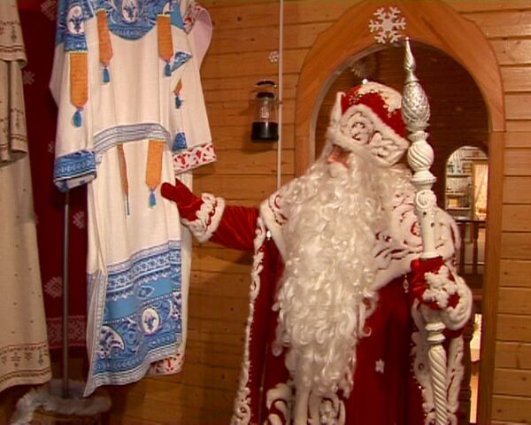 Видеоэкскурсия по усадьбе Деда Мороза в Великом Устюге