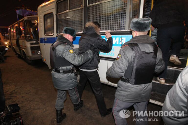 Ситуация в центре Москвы