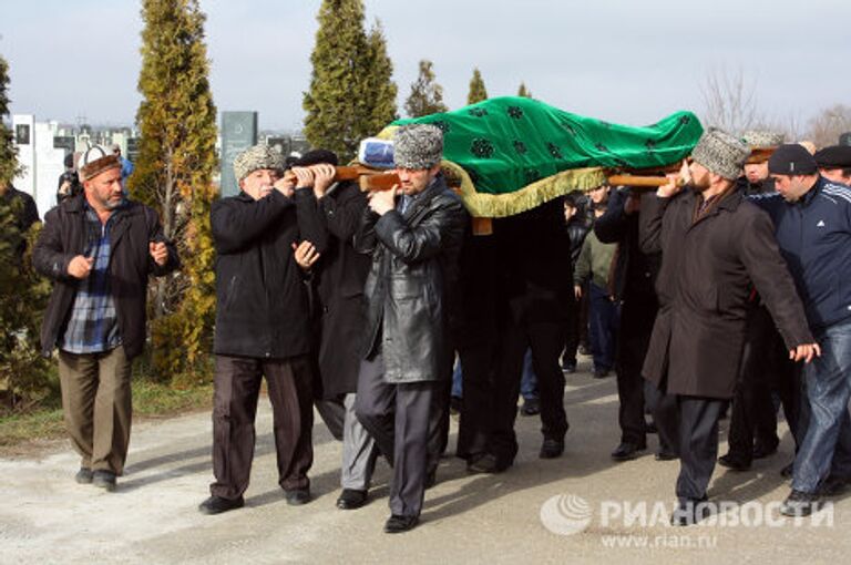 Похороны председателя Духовного управления мусульман Кабардино-Балкарии Анаса Пшихачева