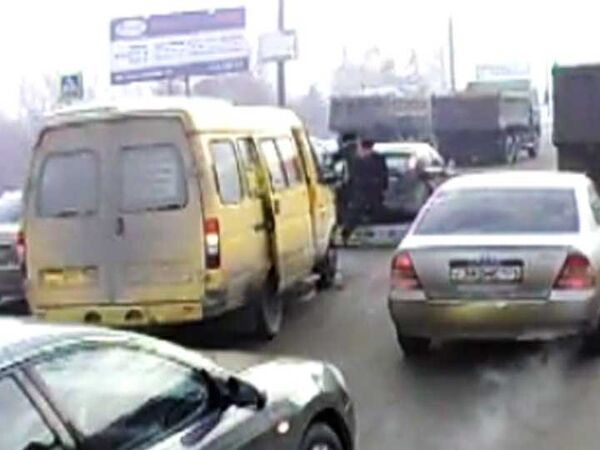 Авария с маршруткой в Челябинске
