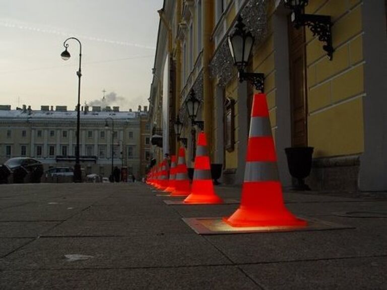 Светильники-катки в Петербурге