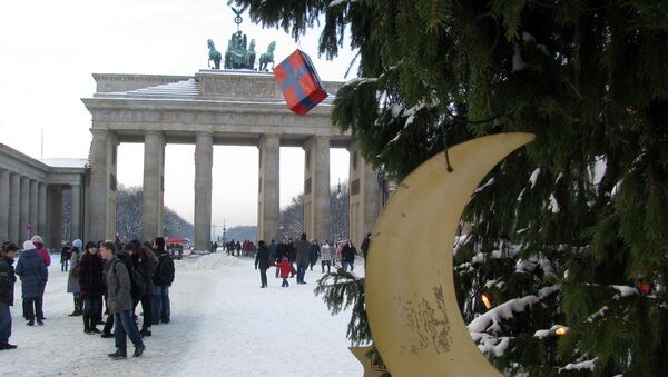 Зимний Берлин. Архивное фото