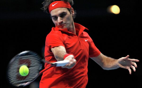 Теннисист Федерер обыграл Надаля в первом выставочном матче