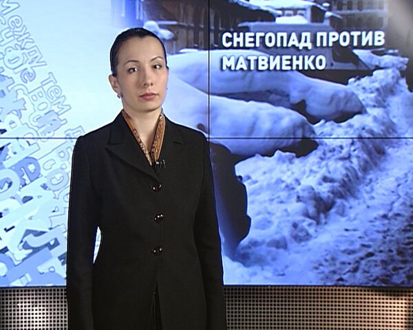 Снегопад против Матвиенко: стихийное бедствие или проблема власти