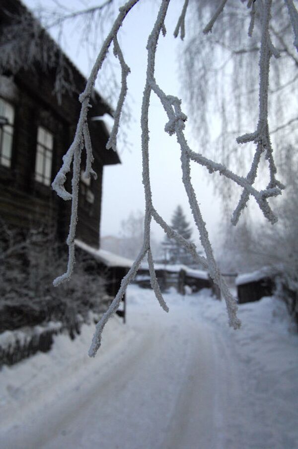 Морозы в Томске